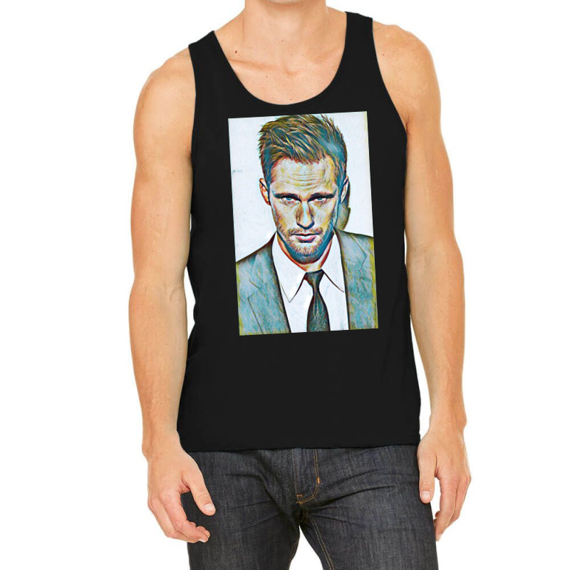 Alexander Skarsgard Poster Travel Tank Top by shabnajianxiq | Artistshot