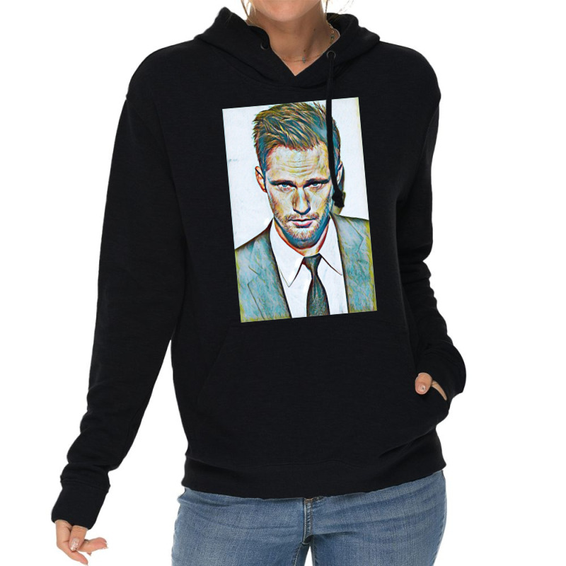 Alexander Skarsgard Poster Travel Lightweight Hoodie by shabnajianxiq | Artistshot