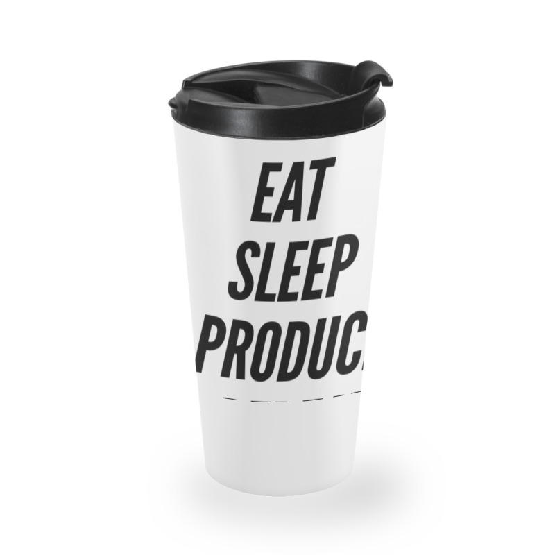 Eat Sleep Produce Repeat  Movie Producer Film Student School Film Maki Travel Mug | Artistshot