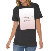 Always And Forever Poster Humor Vintage T-shirt | Artistshot