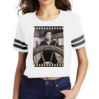 Buster Keaton  The Navigator  Film  D23 Classic  Yellow Green Scorecard Crop Tee | Artistshot