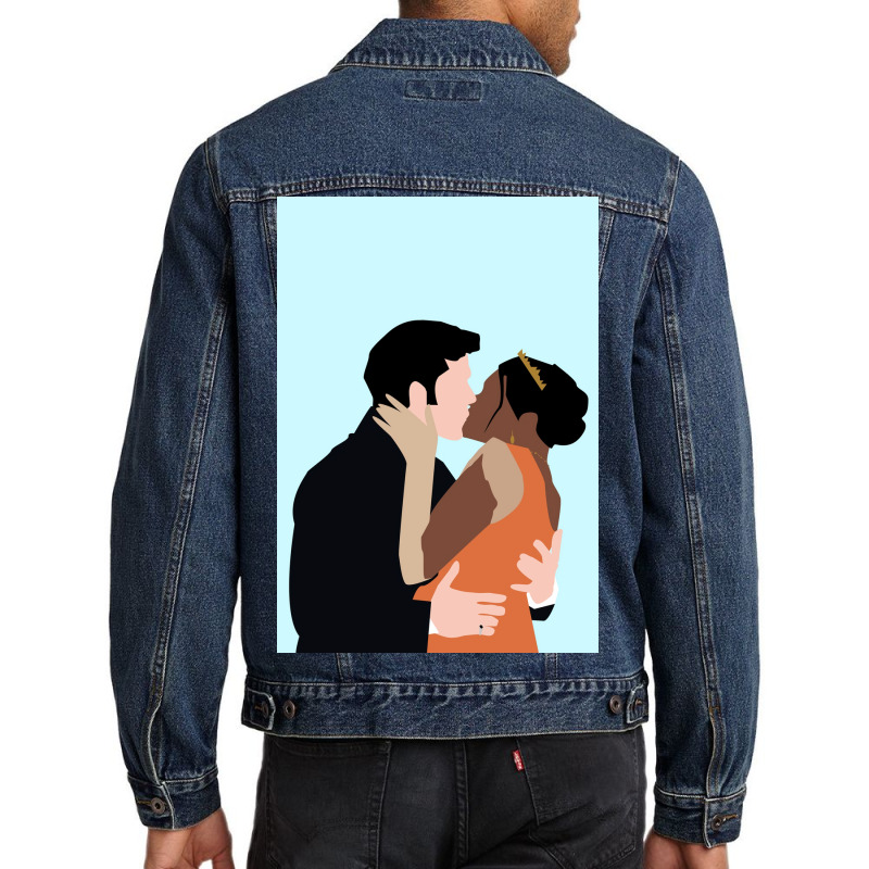 Anthony And Kate Poster Red Men Denim Jacket by shabnajianxiq | Artistshot