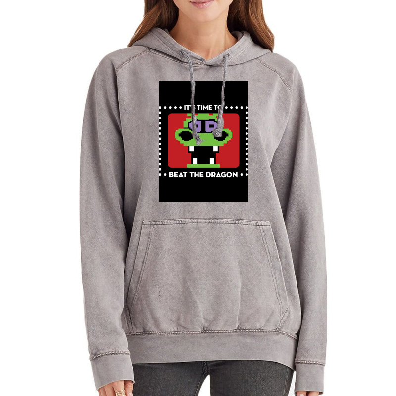 Beat The Dragon Tic Tac Dough Poster Vintage Hoodie by shabnajianxiq | Artistshot