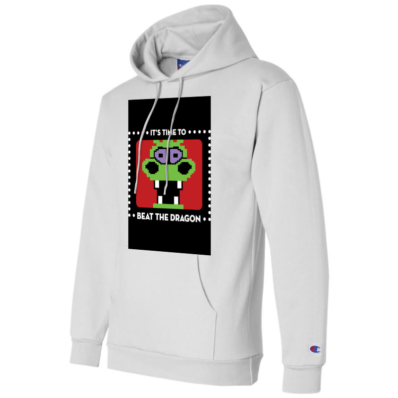 Beat The Dragon Tic Tac Dough Poster Champion Hoodie by shabnajianxiq | Artistshot