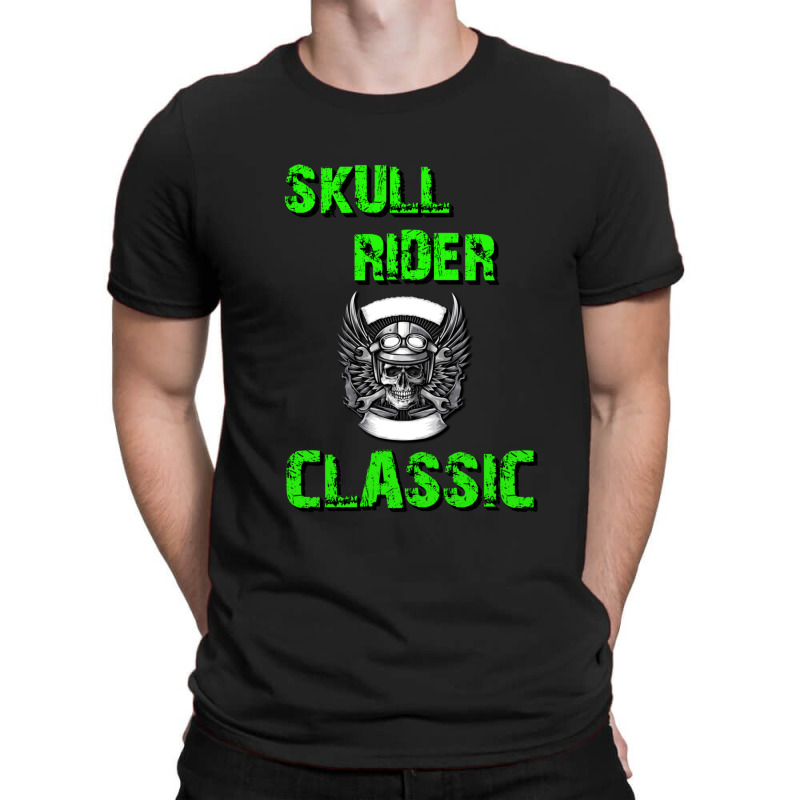 Skull Rider Classic T-shirt | Artistshot