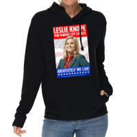 Leslie Knope For Pawnee City Council Poster Music Lightweight Hoodie | Artistshot