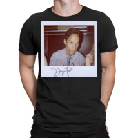 Danny Pudi Autographed Polaroid Poster Hippie (1) T-shirt | Artistshot