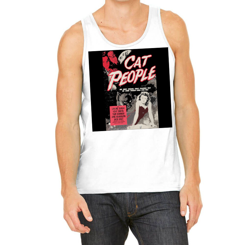 Cat Peopl Perfect Gift For You And Friends Poster Love Tank Top by shabnajianxiq | Artistshot