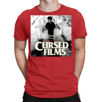 Cursed Films Tv Show Poster 70s T-shirt | Artistshot