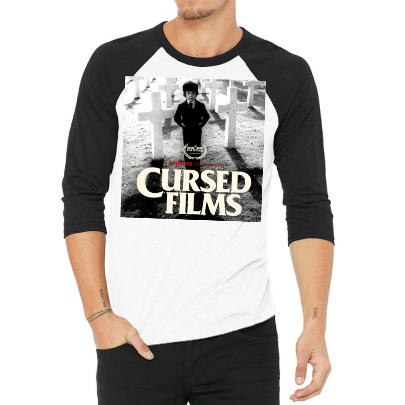 Cursed Films Tv Show Poster 70s 3/4 Sleeve Shirt by shabnajianxiq | Artistshot