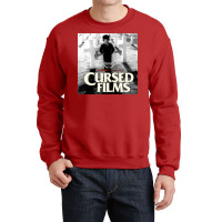 Cursed Films Tv Show Poster 70s Crewneck Sweatshirt | Artistshot