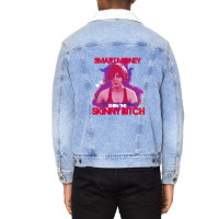 Smart Money Is On The Skinny Bitch Unisex Sherpa-lined Denim Jacket | Artistshot