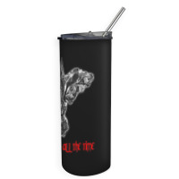 Crow Cross It Can't Rain All The Time Skinny Tumbler | Artistshot