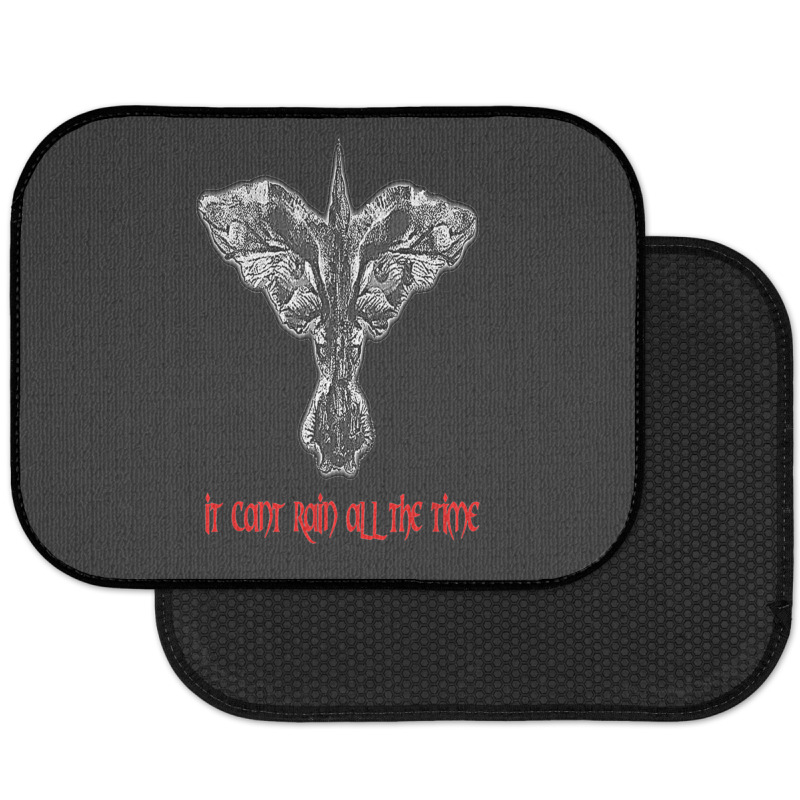 Crow Cross It Can't Rain All The Time Rear Car Mat | Artistshot