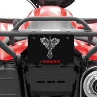 Crow Cross It Can't Rain All The Time Atv License Plate | Artistshot