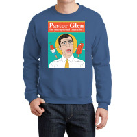 Pastor Glen From Letterkenny Poster Retro Crewneck Sweatshirt | Artistshot