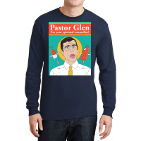 Pastor Glen From Letterkenny Poster Retro Long Sleeve Shirts | Artistshot