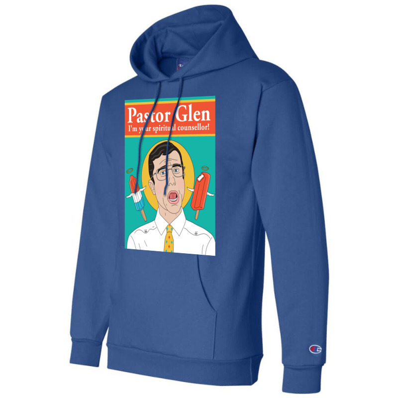 Pastor Glen From Letterkenny Poster Retro Champion Hoodie by kezzjaxelo | Artistshot