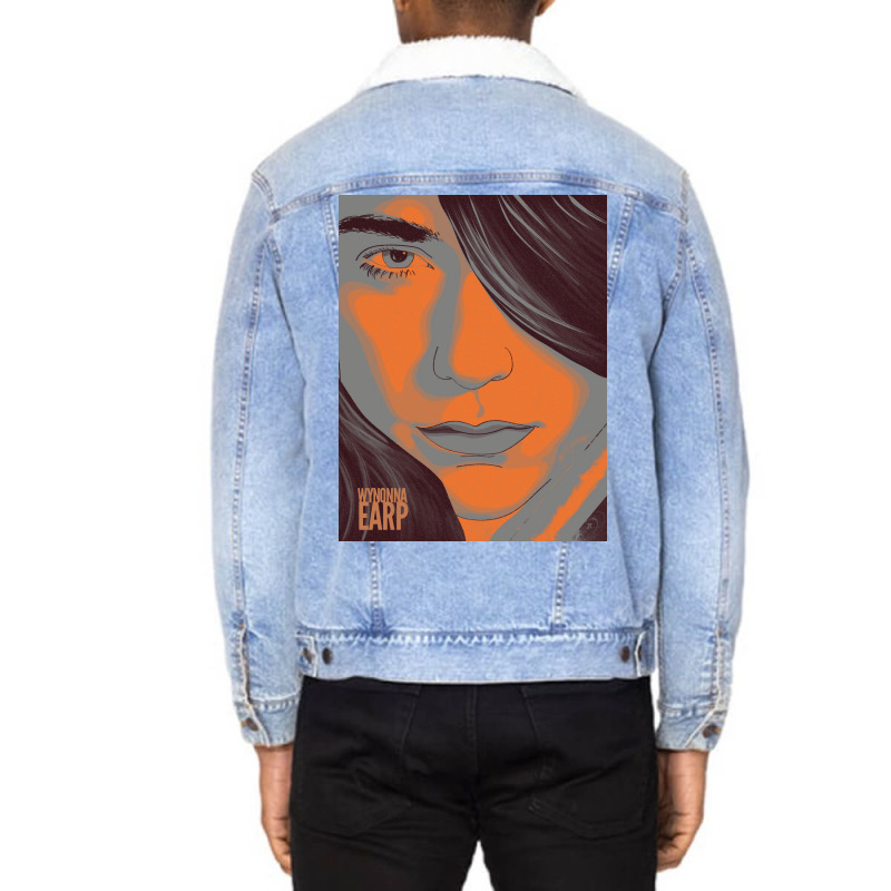 Wynonna Earp Jt Poster Unisex Sherpa-Lined Denim Jacket by szylkoarowv | Artistshot