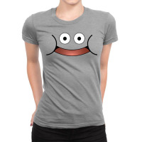 King Slime Face Dragon Quest 1 Ladies Fitted T-shirt | Artistshot