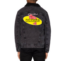 Kamekonas Shrimp  T Hipster Vintage Unisex Sherpa-lined Denim Jacket | Artistshot