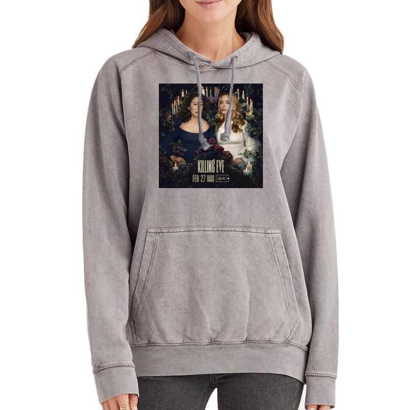 Killing Eve S4 2 Poster Cute (1) Vintage Hoodie | Artistshot