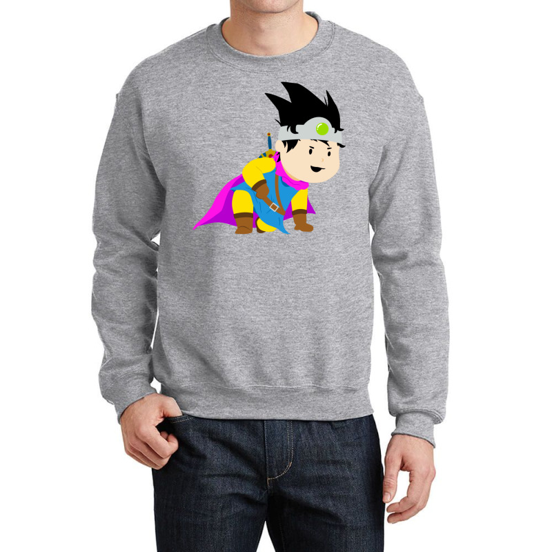 Dragon Quest 3 Hero Crewneck Sweatshirt by casonedionq | Artistshot