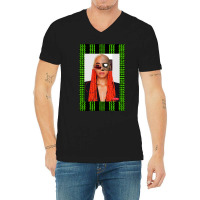 Solange Morpheus Knowles V-neck Tee | Artistshot