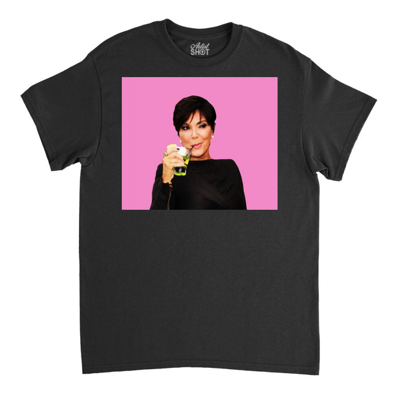 Kris Jenner Poster Hipster (1) Classic T-shirt | Artistshot