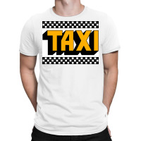 Taxi Classic 70x27s And 80x27s Tv Show Poster T-shirt | Artistshot