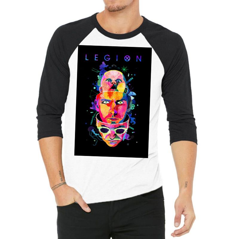 Legion Poster Cute Vintage (1) 3/4 Sleeve Shirt | Artistshot