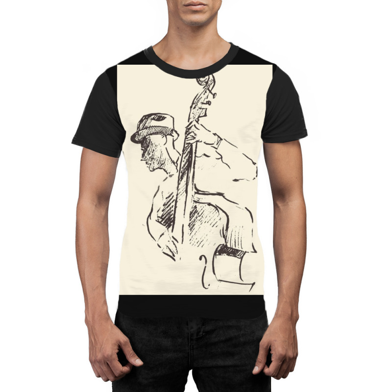 Contrabass Groovin' Graphic T-shirt by JamesBurges | Artistshot