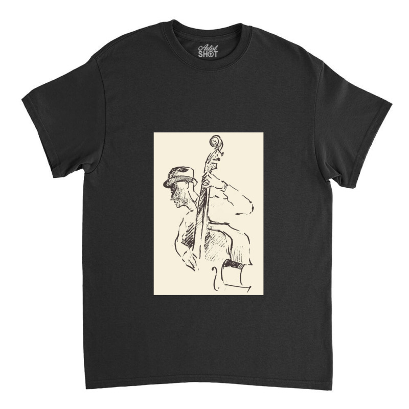 Contrabass Groovin' Classic T-shirt by JamesBurges | Artistshot