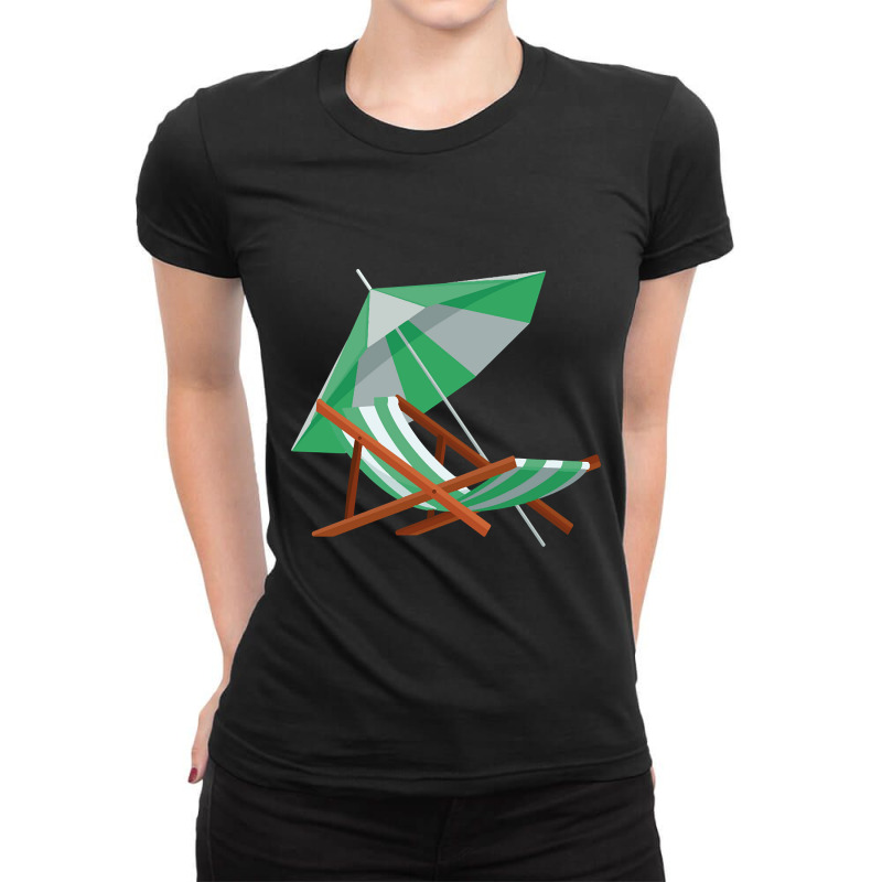 Limited Edition Vacation Holidays Leisure Travel Balconies Vacation Ti Ladies Fitted T-Shirt by Ledford Leslie | Artistshot