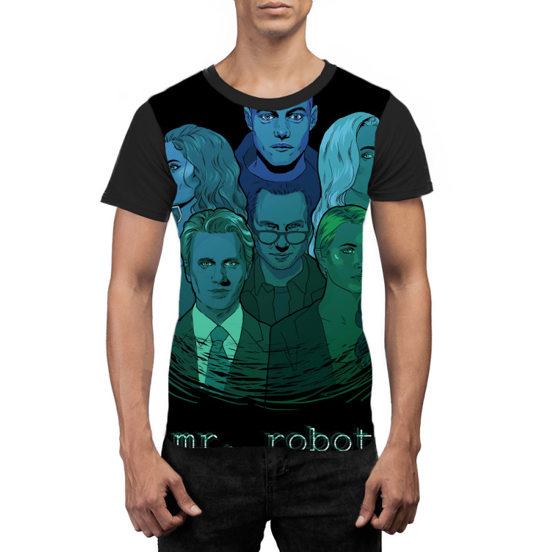 Mr Robot Poster Cute Graphic T-shirt by shabnajianxiq | Artistshot