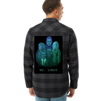 Mr Robot Poster Cute Flannel Shirt | Artistshot