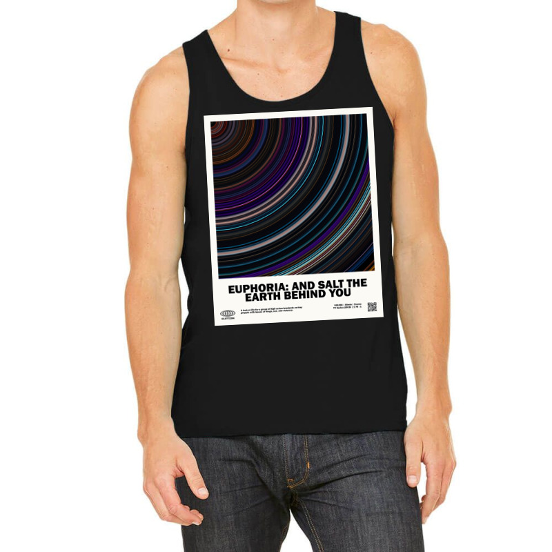 Minimaleuphoria And Salt The Earth Behind You Barcode Tv Show Poster S Tank Top | Artistshot