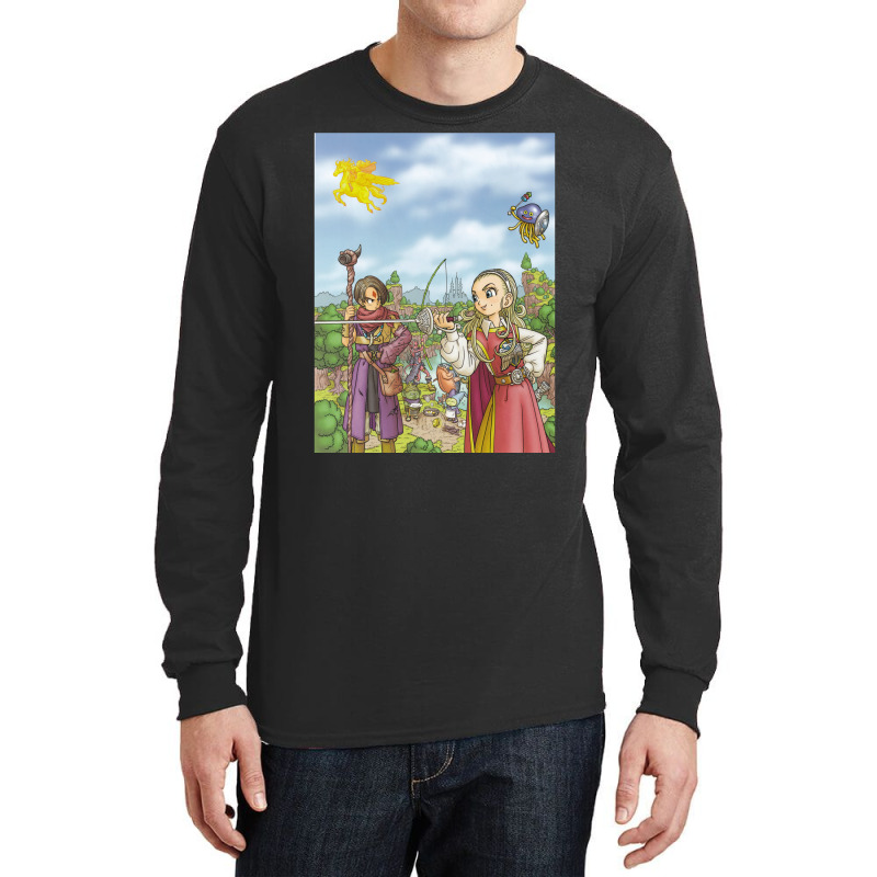 Dragon Quest X Long Sleeve Shirts by matrismonzono | Artistshot