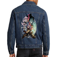 Dragon Quest Avan Dai Men Denim Jacket | Artistshot