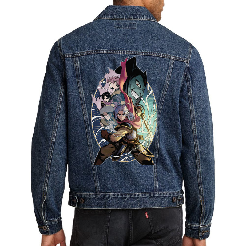 Dragon Quest Avan Dai Men Denim Jacket by casonedionq | Artistshot