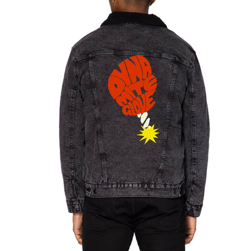 Dynamite Glove! Unisex Sherpa-lined Denim Jacket | Artistshot