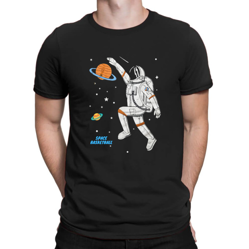 Space Basketball T-shirt | Artistshot