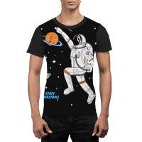 Space Basketball Graphic T-shirt | Artistshot