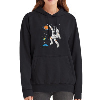 Space Basketball Vintage Hoodie | Artistshot