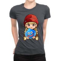 Dragon Quest Xi Veronica And Slime Ladies Fitted T-shirt | Artistshot