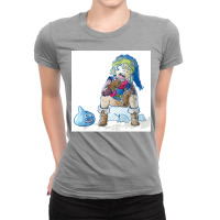 Dragon Quest Builders Ladies Fitted T-shirt | Artistshot