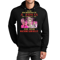 Never Underestimate A Woman Who Loves Machine Unisex Hoodie | Artistshot