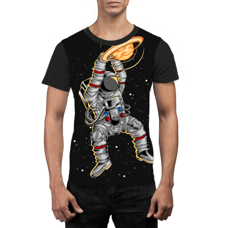 Space Dunk Graphic T-shirt | Artistshot