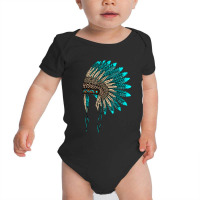 Native American Indian Headdress Costume Jewelry Decor Baby Bodysuit | Artistshot