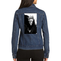 Bleach Black Soul Ladies Denim Jacket | Artistshot